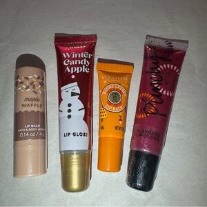 4 pieces lip balm